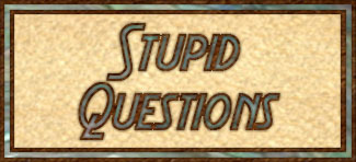 RDE Stupid Q and A's