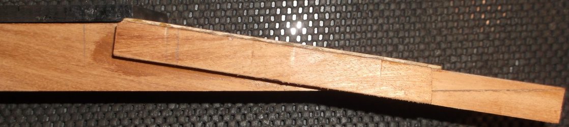 Side of the headstock.