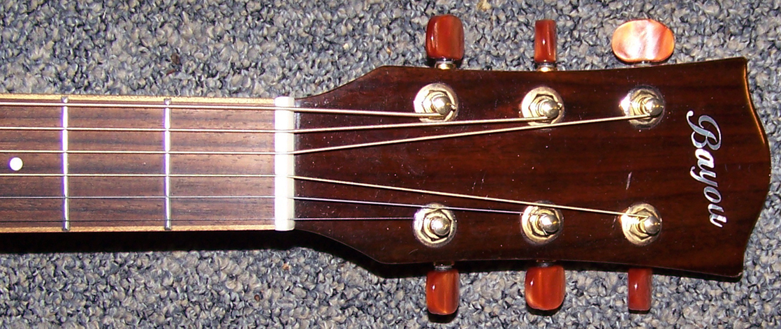 The headstock